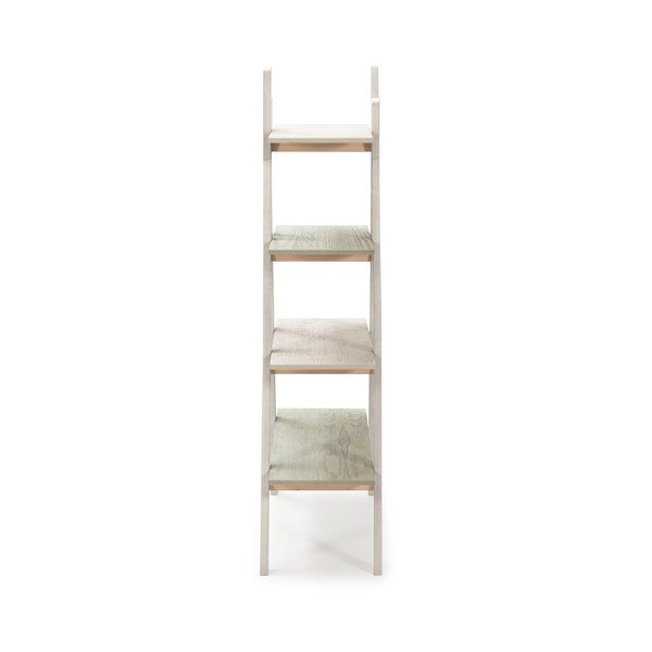 Bijeli dječji regal za knjige s konstrukcijom od borovog drva Marckeric Perlé-image-3