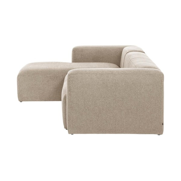 Bež kutna garnitura (s lijevim kutom) Blok – Kave Home-image-3