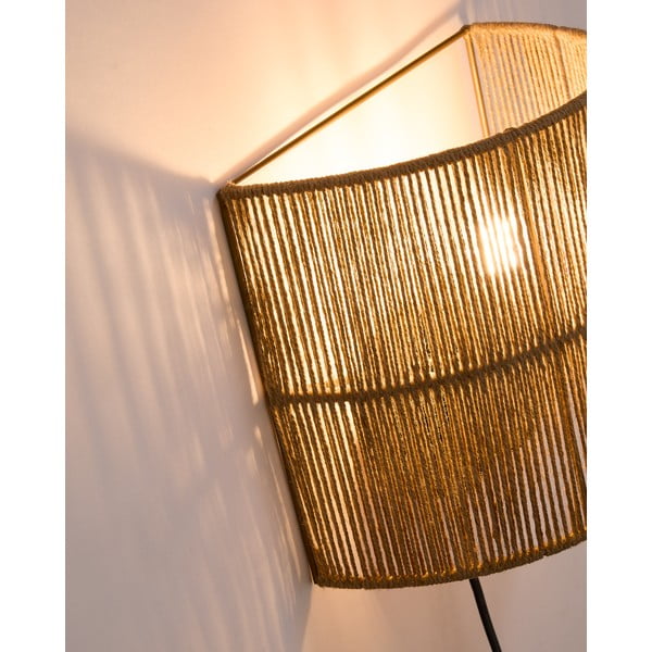 Zidna lampa u prirodnoj boji Canar – Kave Home-image-1