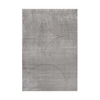 Sivi tepih viskozan 140x200 cm Geode – douceur d'intérieur