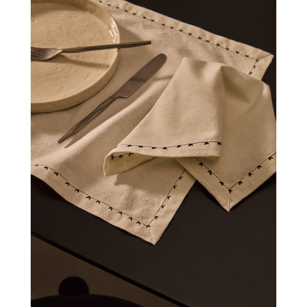 Tekstilni ubrusi u setu 2 kom 35x35 cm Olim – Kave Home-image-1