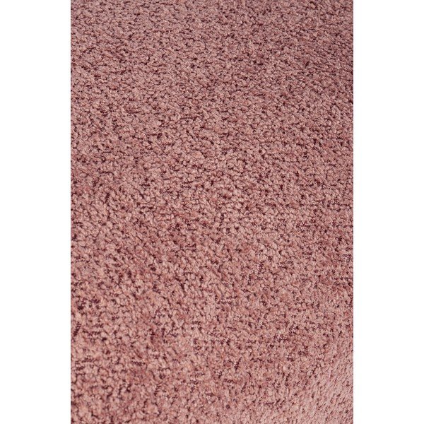 Podstavljena klupa od bouclé tkanine boja terakote Dayla – Bizzotto-image-3