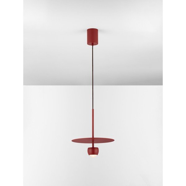 Crvena LED viseća svjetiljka aluminijska ø 30 cm Edem – Nova Luce-image-4