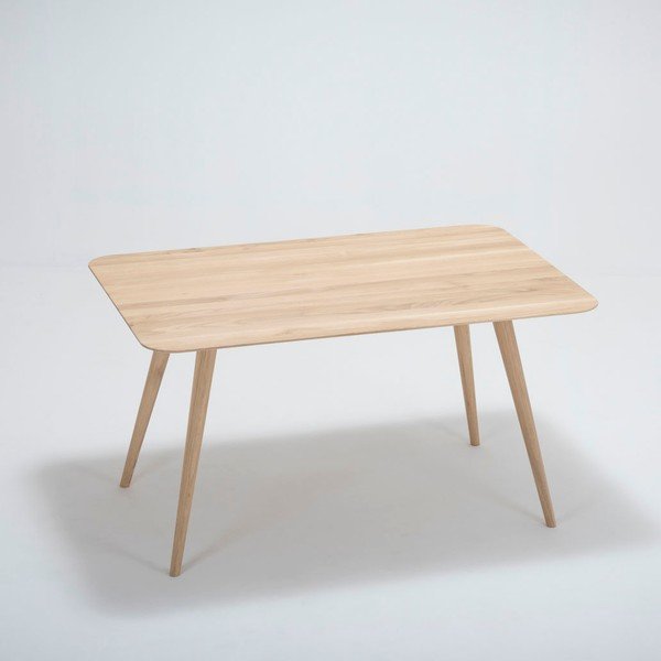 Blagovaonski stol od hrastovog drveta Gazzda Stafa, 140 x 90 cm-image-1