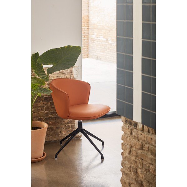 Narančaste podstavljene blagovaonske stolice u setu 2 kom Add – Teulat-image-3