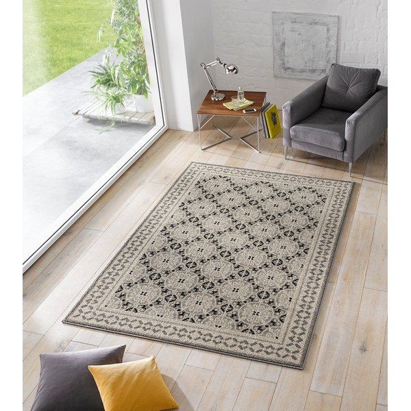 Sivi tepih Chateau Marble, 120x170 cm-image-1