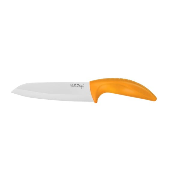 Vialli Design Chef keramički nož, 16 cm, narančasti