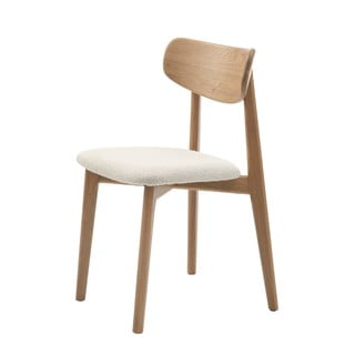 Krem/u prirodnoj boji blagovaonska stolica Elim – Unique Furniture