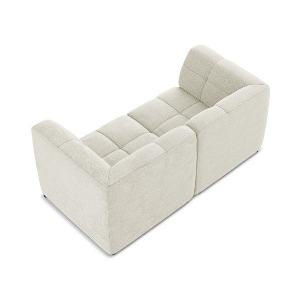 Bež sofa od bouclé tkanine 180 cm Aloha – Makamii-image-4
