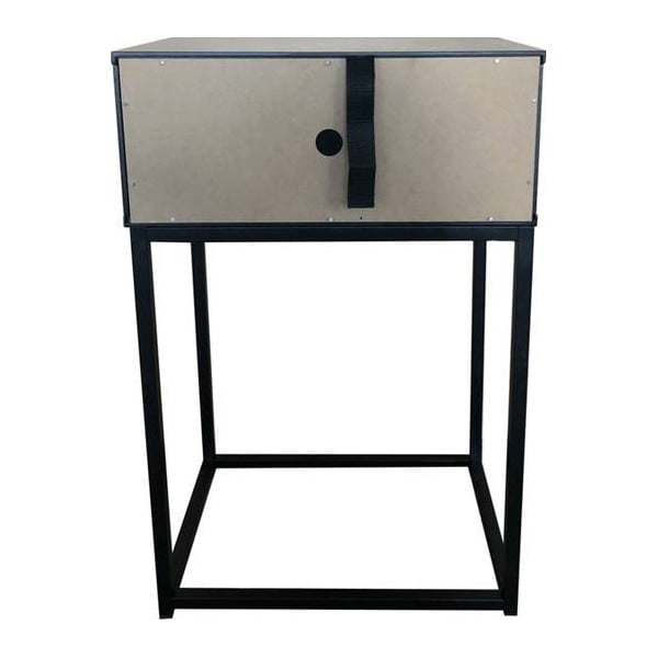 Crni noćni ormarić Actona Mitra, 40 x 30 cm-image-3