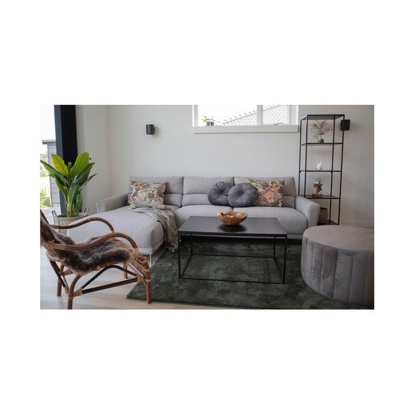 Sivi jastuk s baršunastom navlakom House Nordic Luso, ø 45 cm-image-2