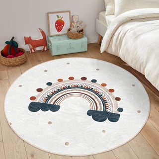 Krem dječji tepih ø 120 cm Comfort – Mila Home