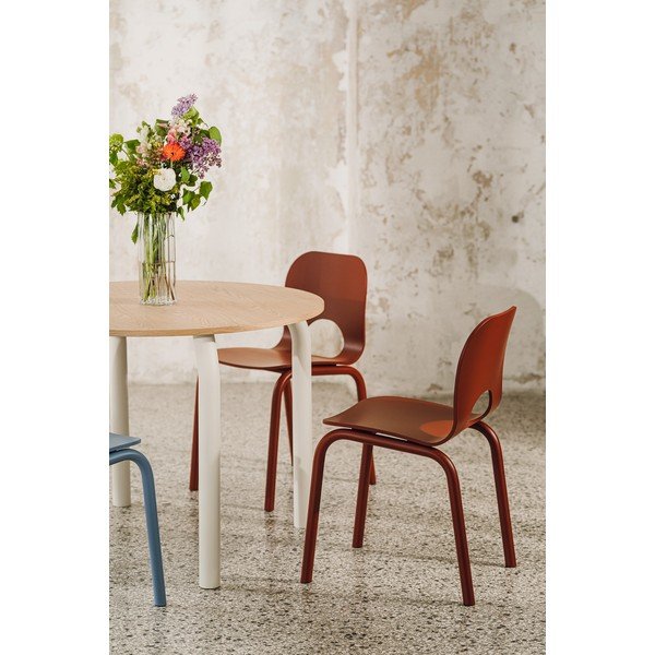 Crvena blagovaonska stolica Atto – noo.ma-image-4