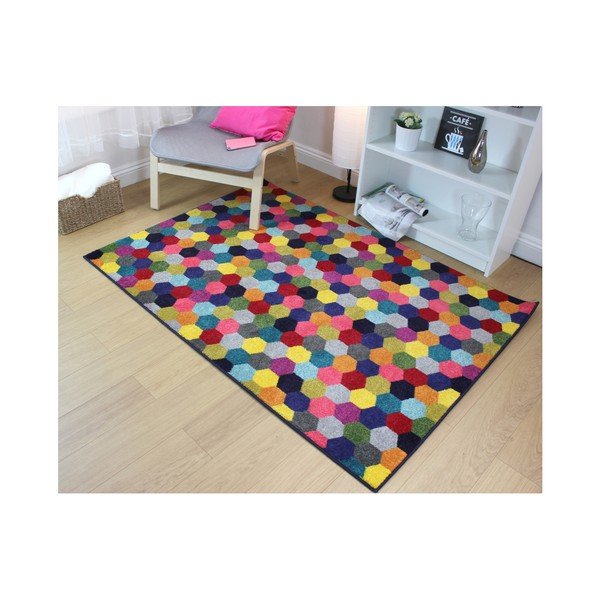Flair Rugs Radiant Hexagon Multi, 170 x 120 cm-image-1