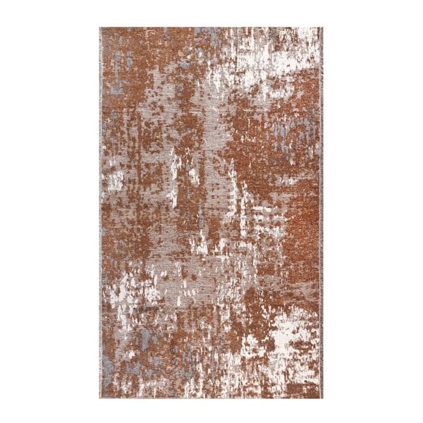 Dvostrani smeđe-sivi tepih Vitaus Manna, 125 x 180 cm