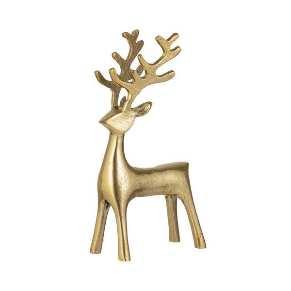 Metalna božićna figurica (visina 11 cm) Noelle Reindeer – Ladelle