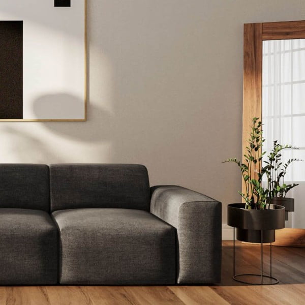 Antracitno siva sofa 285 cm Villet – Rodier-image-4