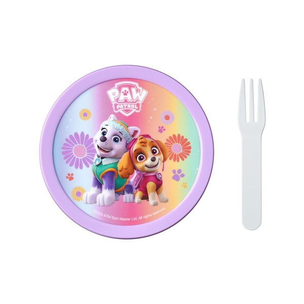 Dječja kutija za ručak s vilicom Paw patrol girls – Mepal