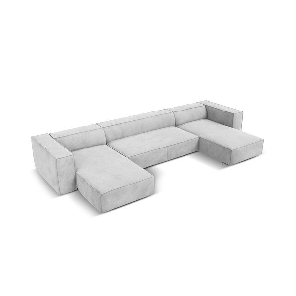 Svijetlo siva kutna garnitura (oblika slova "U") Madame - Windsor & Co Sofas-image-2