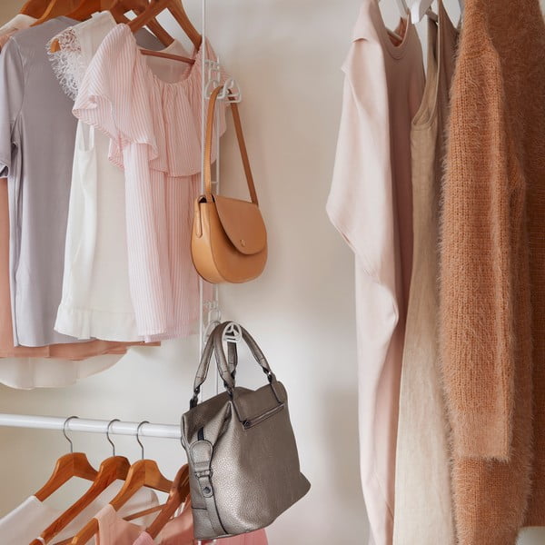 Set od 2 vješalice i proširive šipke za odjeću Compactor Muro-image-4