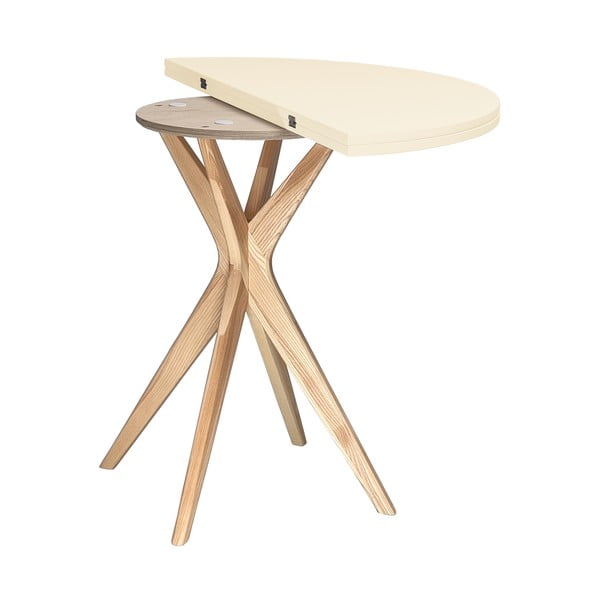 Okrugli proširiv blagovaonski stol 45x90 cm Jubi – Ragaba-image-3