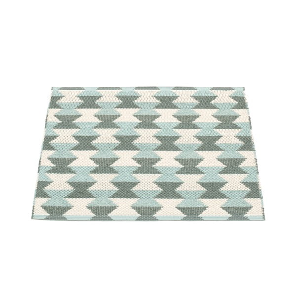 Zeleni/tirkizni unutarnji i vanjski tepih 60x70 cm Dana Army – Pappelina-image-1