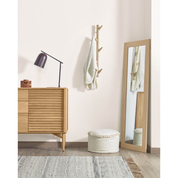 Zidna vješalica od drveta breze Kave Home Natane-image-1