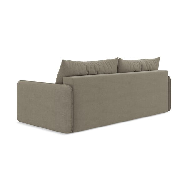 Bež sklopiva/s prostorom za odlaganje sofa 216 cm Nanea – Makamii-image-4