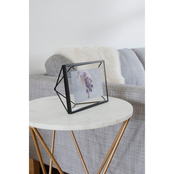 Crni metalni stojeći/viseći okvir 20x15 cm Prisma – Umbra-image-4