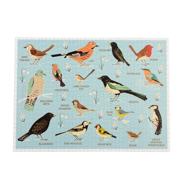 Puzzle (broj komada 1000 kom) Garden Birds – Rex London-image-4