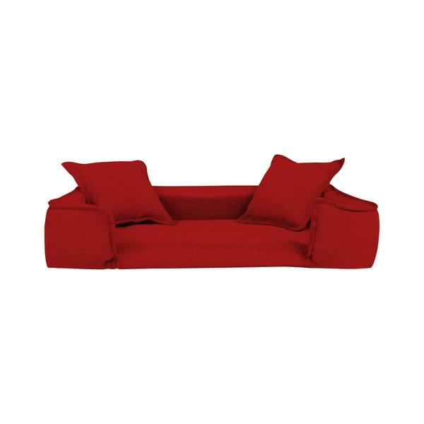 Crveni krevet za pse sa 2 ukrasna jastuka Marendog Zen