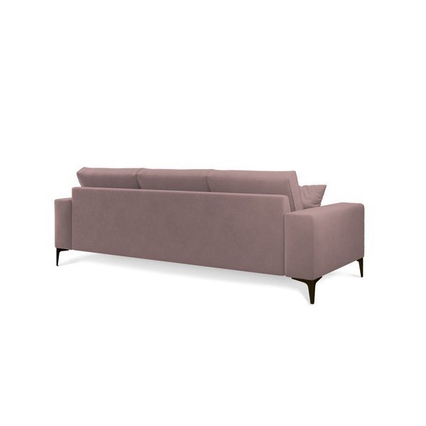 Puderasto roza kauč Cosmopolitan Design Lugano, 239 cm-image-2
