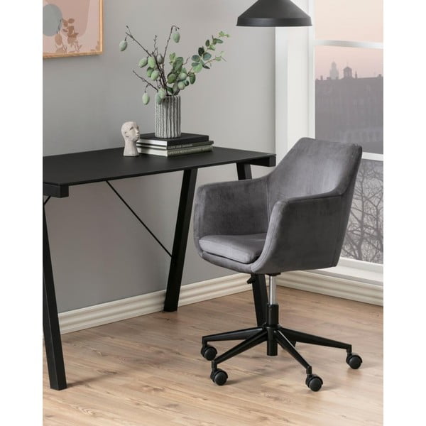 Siva uredska stolica Actona Nora-image-1