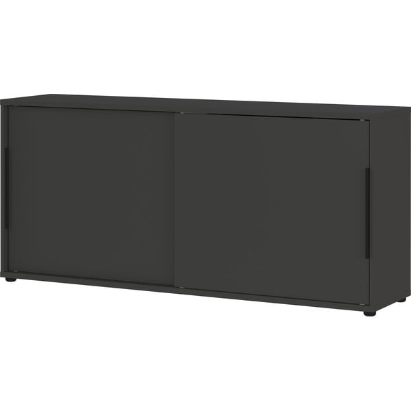 Antracitno sivi ormarić s kliznim vratima 160x74 cm Mailand – Germania-image-3