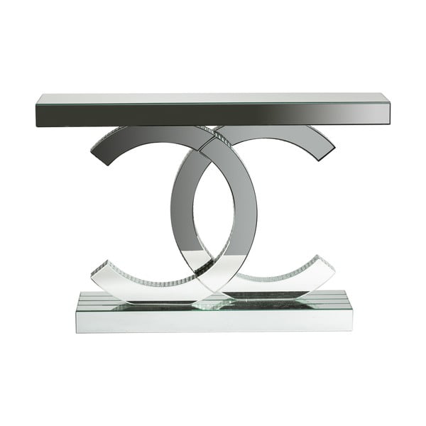 Pomoćni stol u srebrnoj boji 35x120 cm Chanel – Burkina