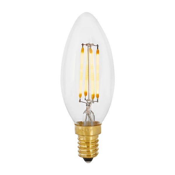 LED/sa žarnom niti žarulja s mogućnosti zatamnjivanja s toplim svjetlom E14, 4 W Candle – tala