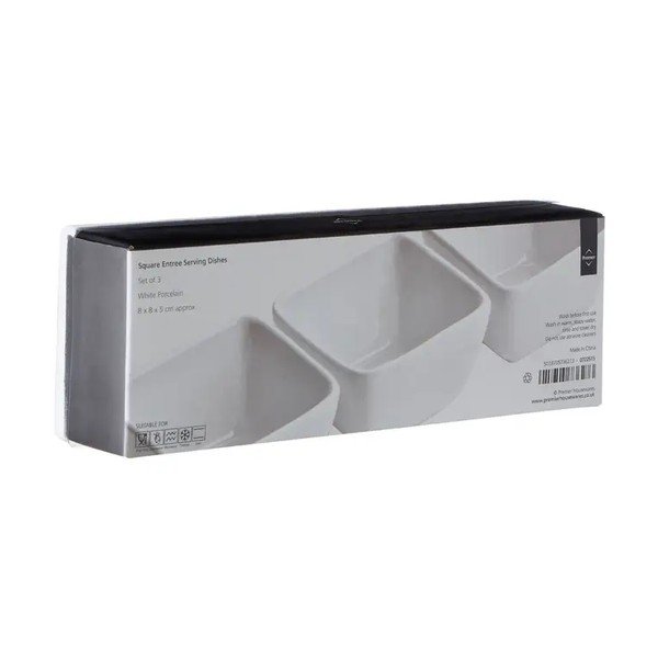 Set od 3 porculanske posudice za posluživanje Premier Housewares Entree-image-2