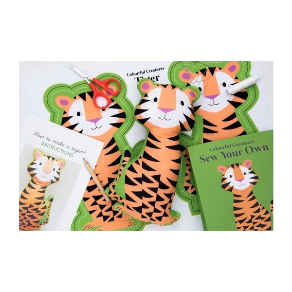 Set za šivanje plišane igračke Rex London Tiger-image-2