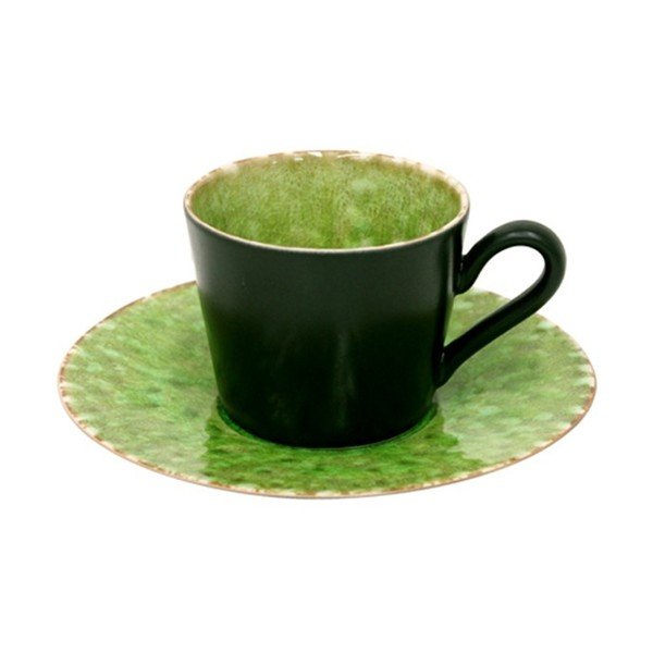 Zelena/crna šalica od kamenine 190 ml Riviera – Costa Nova