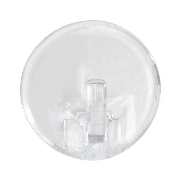 Set od 3 transparentne samostalne kuke Wenko Round-image-2