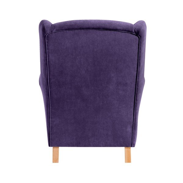 Ljubičasta fotelja Max Winzer Lorris-image-2