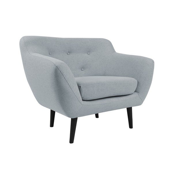 Fotelja u svijetloplavoj boji Mazzini Sofas Pijemont-image-2