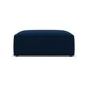 Tamno plavi baršunast tabure Jodie – Micadoni Home