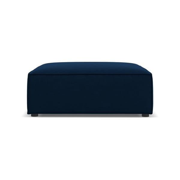 Tamno plavi baršunast tabure Jodie – Micadoni Home