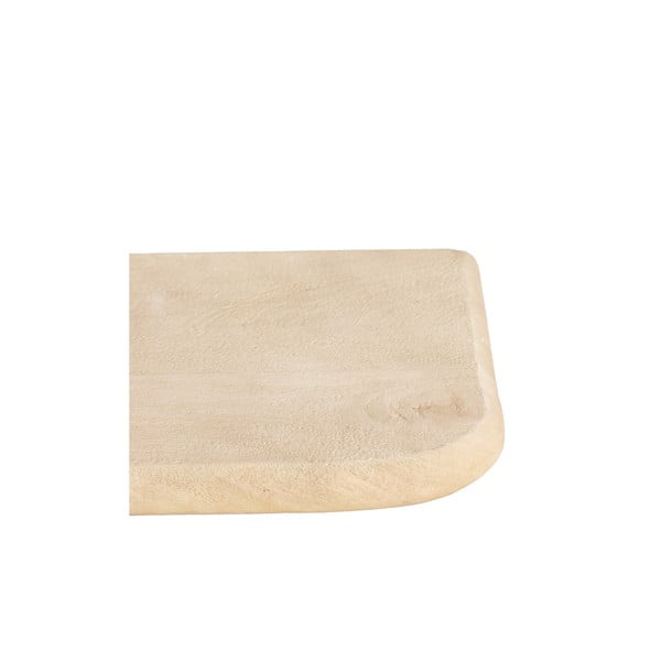 Polica od masivnog manga u prirodnoj boji 50 cm Tarontu – Light & Living-image-3