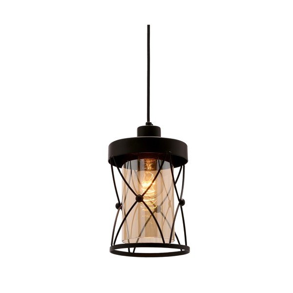 Crna visilica ø 15 cm Agar - Candellux Lighting-image-1