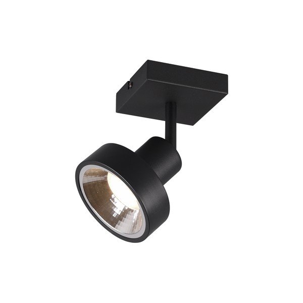 Crni reflektor ø 11 cm Leon – Trio-image-1