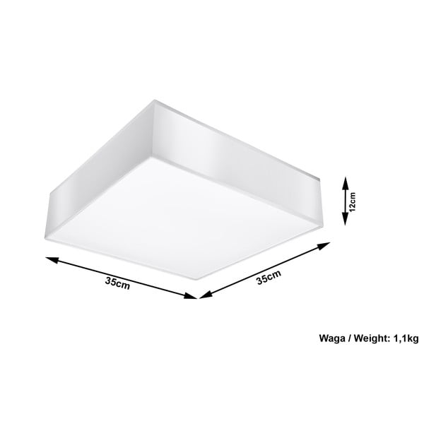 Bijeli Stropna lampa Sollux Mitra Ceiling-image-4