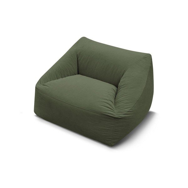 Zelena vreća za sjedenje od samta Lilibet – Bobochic Paris-image-3