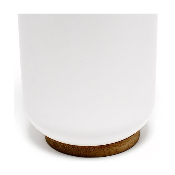 Bijela plastična čaša za četkice za zube Smart – douceur d'intérieur-image-2